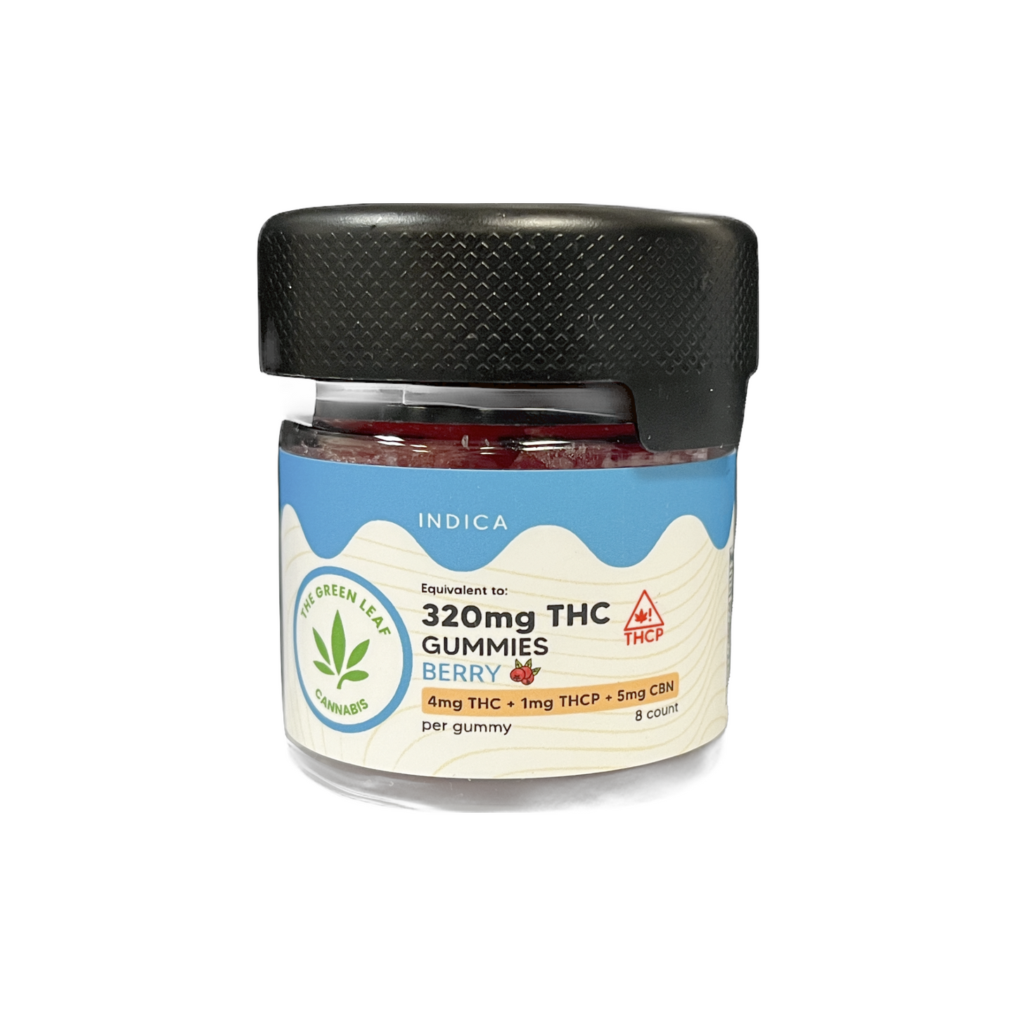Indica-THC Gummies-gummies-THC-THCP-Berry-CBN-320mg THC