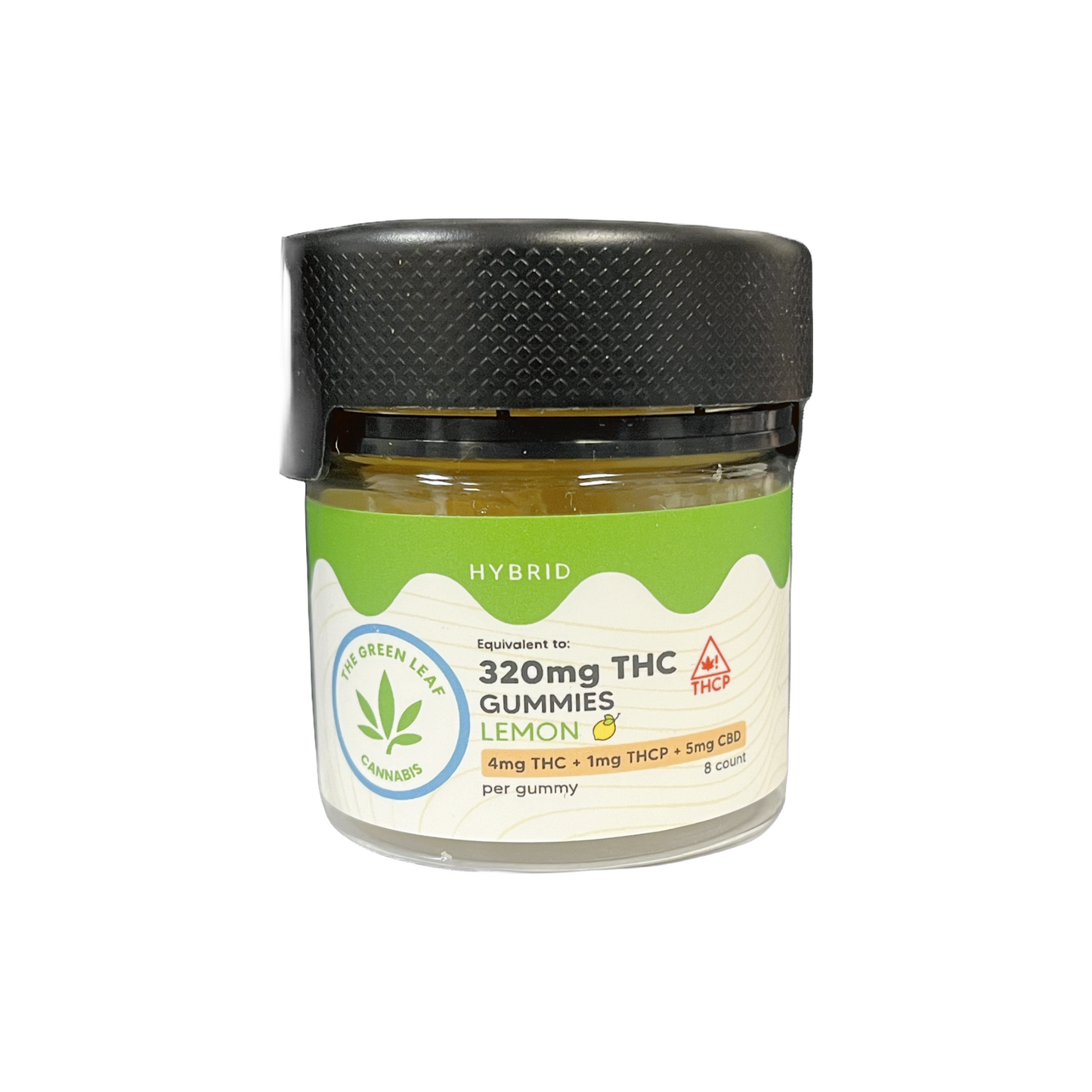 Hybrid-THC-gummies-thc edibles- lemon- THC-THCP-CBD-320mg THC