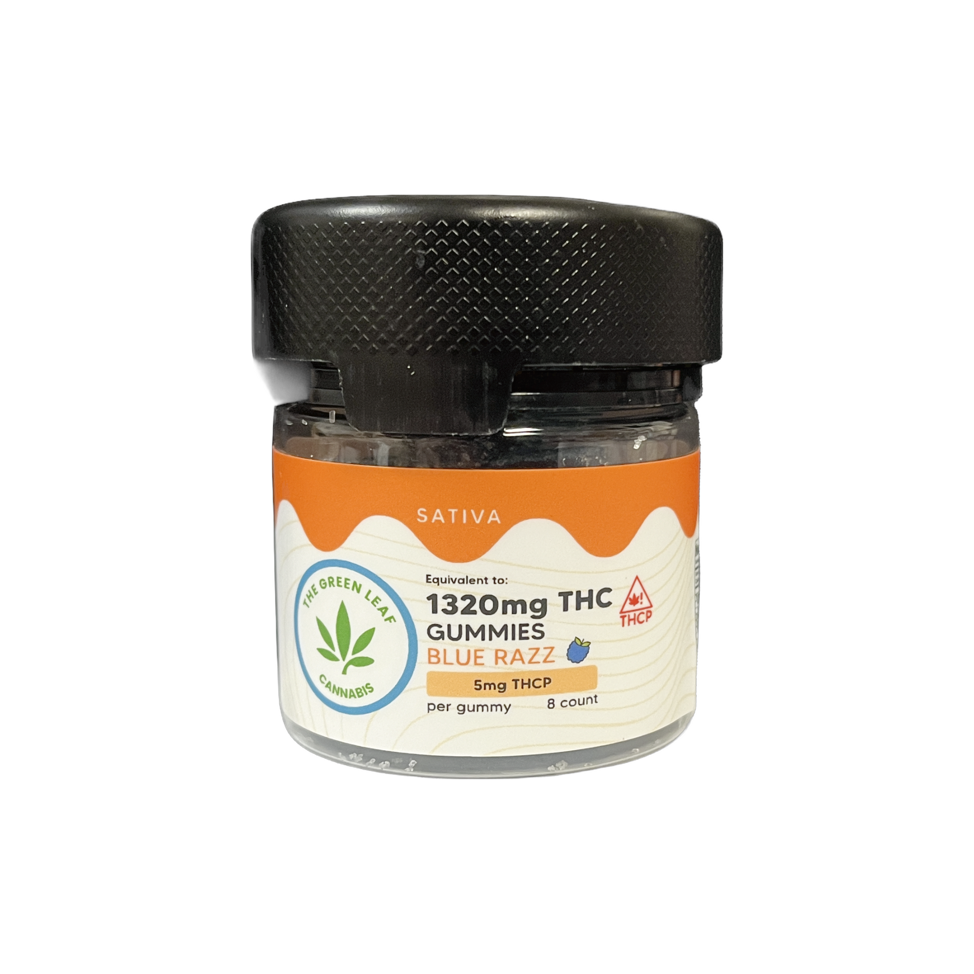 Sativa-THC-Gummies-THC Edibles-THCP-Blue Razz