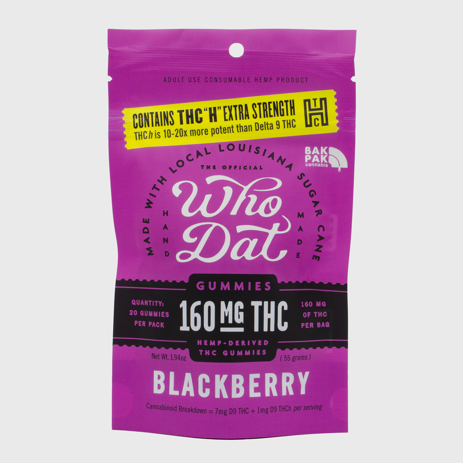 Who Dat THC Gummies - 160mg THC The Green Leaf