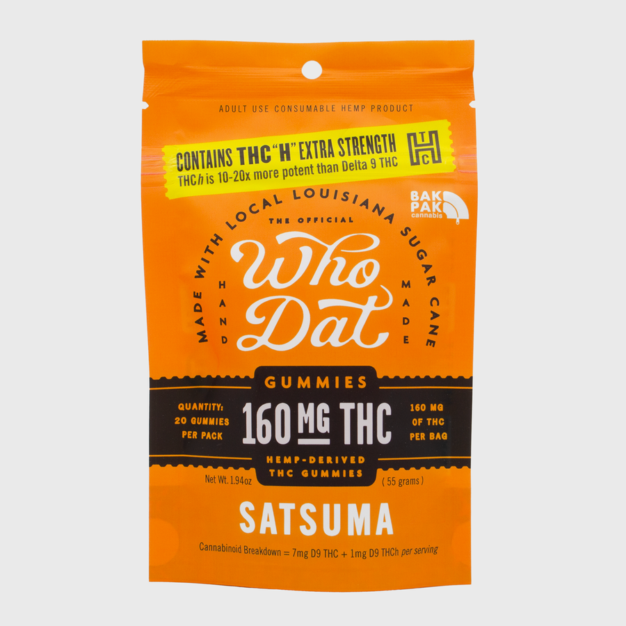 Who Dat THC Gummies - 160mg THC The Green Leaf