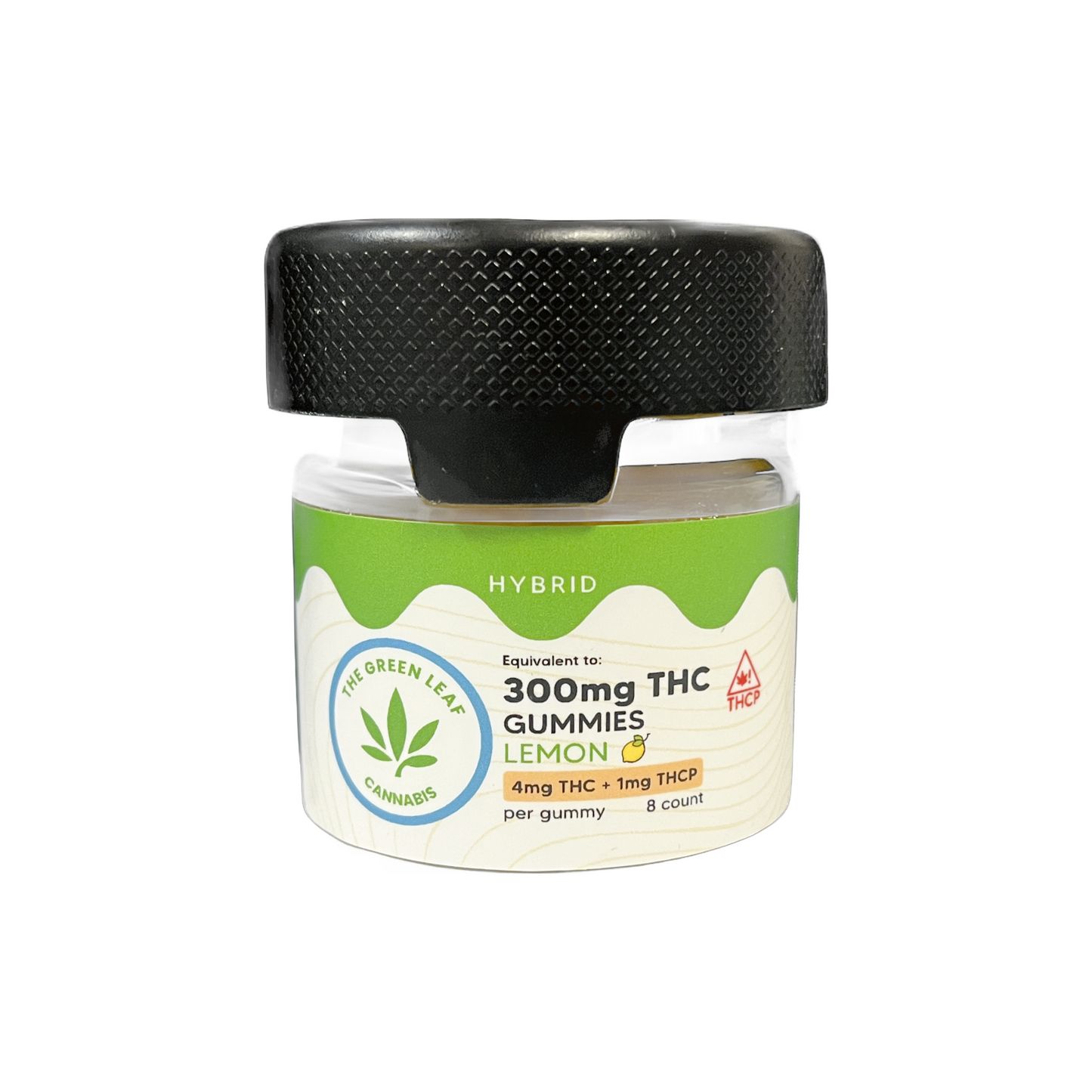 Hybrid-THC-gummies-thc edibles- lemon- THC-THCP-300mg THC