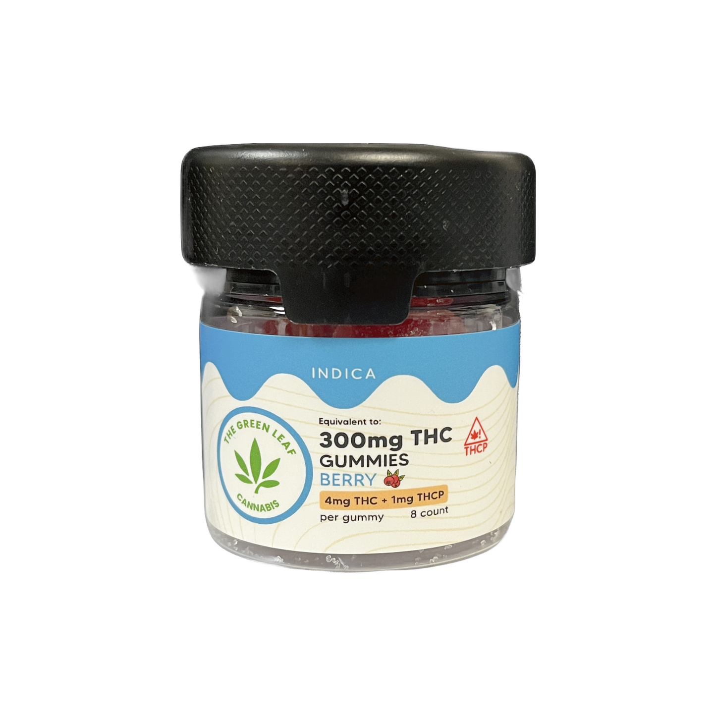Indica-THC Gummies-gummies-THC-THCP-Berry-300mg THC