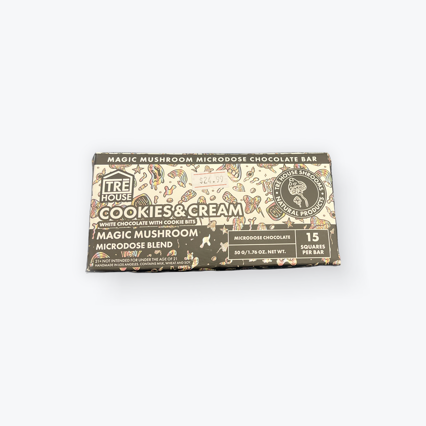 Mushroom Chocolate Bars - Microdose Blend - Tre House