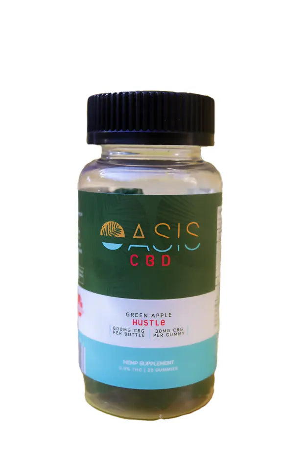 Energy Gummies - 600mg GBG - Oasis The Green Leaf