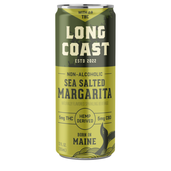 Long Coast Mocktails Seltzer - 5mg THC + 10mg CBD - Long Coast The Green Leaf