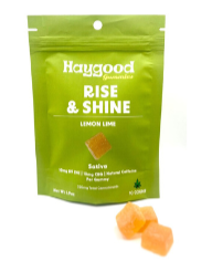 Rise & Shine Live Resin Gummies D9 + CBG - Sativa Haygood