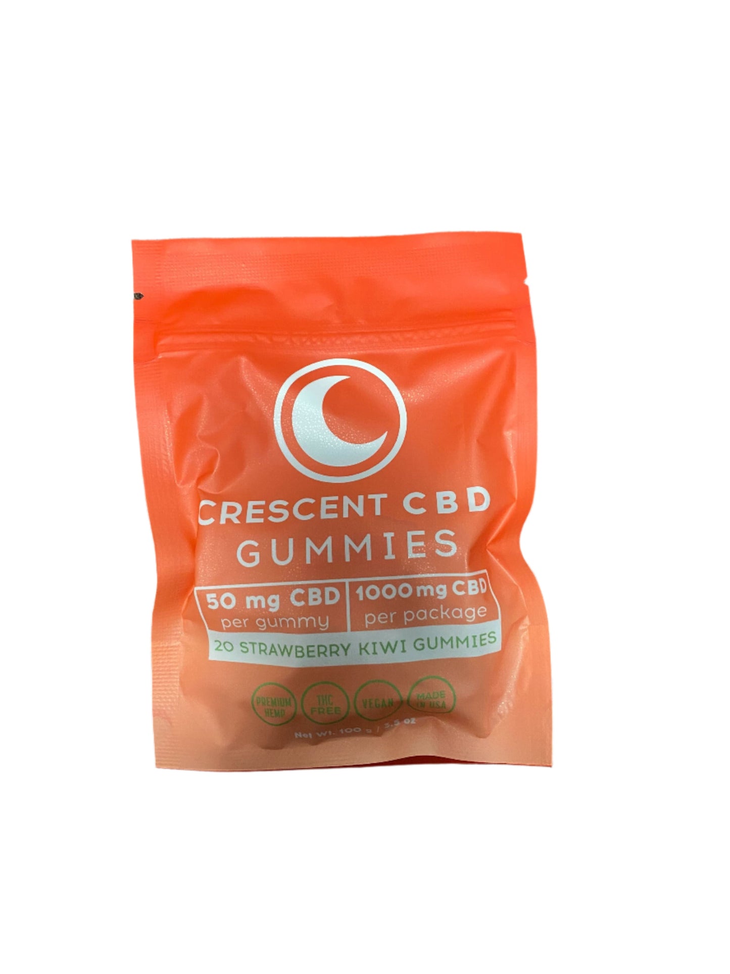 CBD Gummies - 1000mg CBD - Crescent Canna The Green Leaf