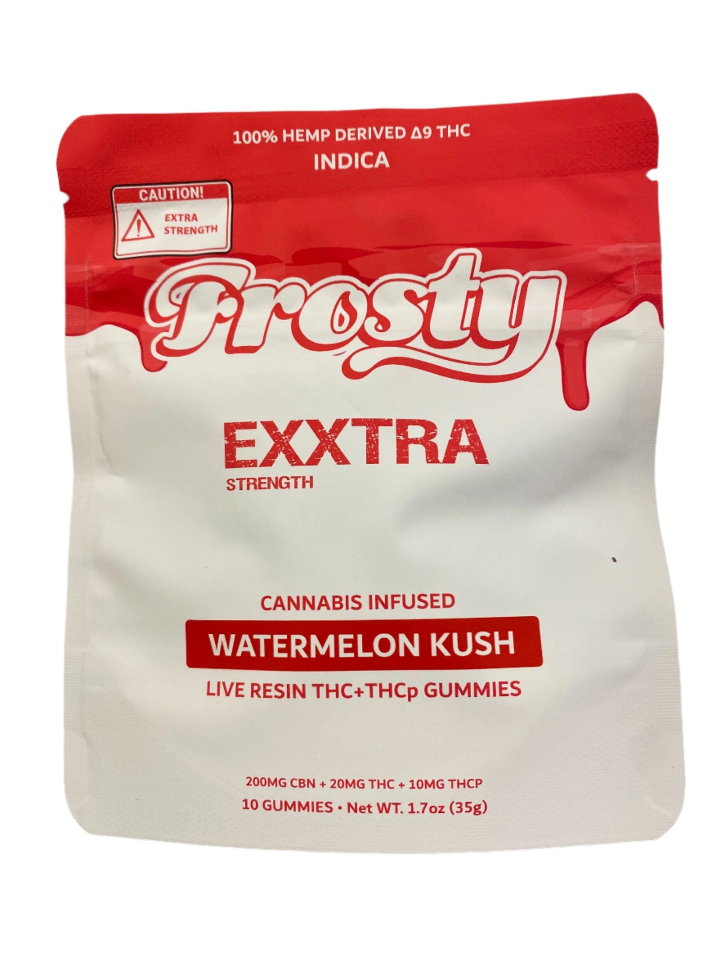 Frosty Exxtra 1300mg THC Gummies (CBD+THC+THCp) The Green Leaf