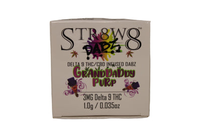 THC Dabz - 3mg THC - Str8w8 The Green Leaf