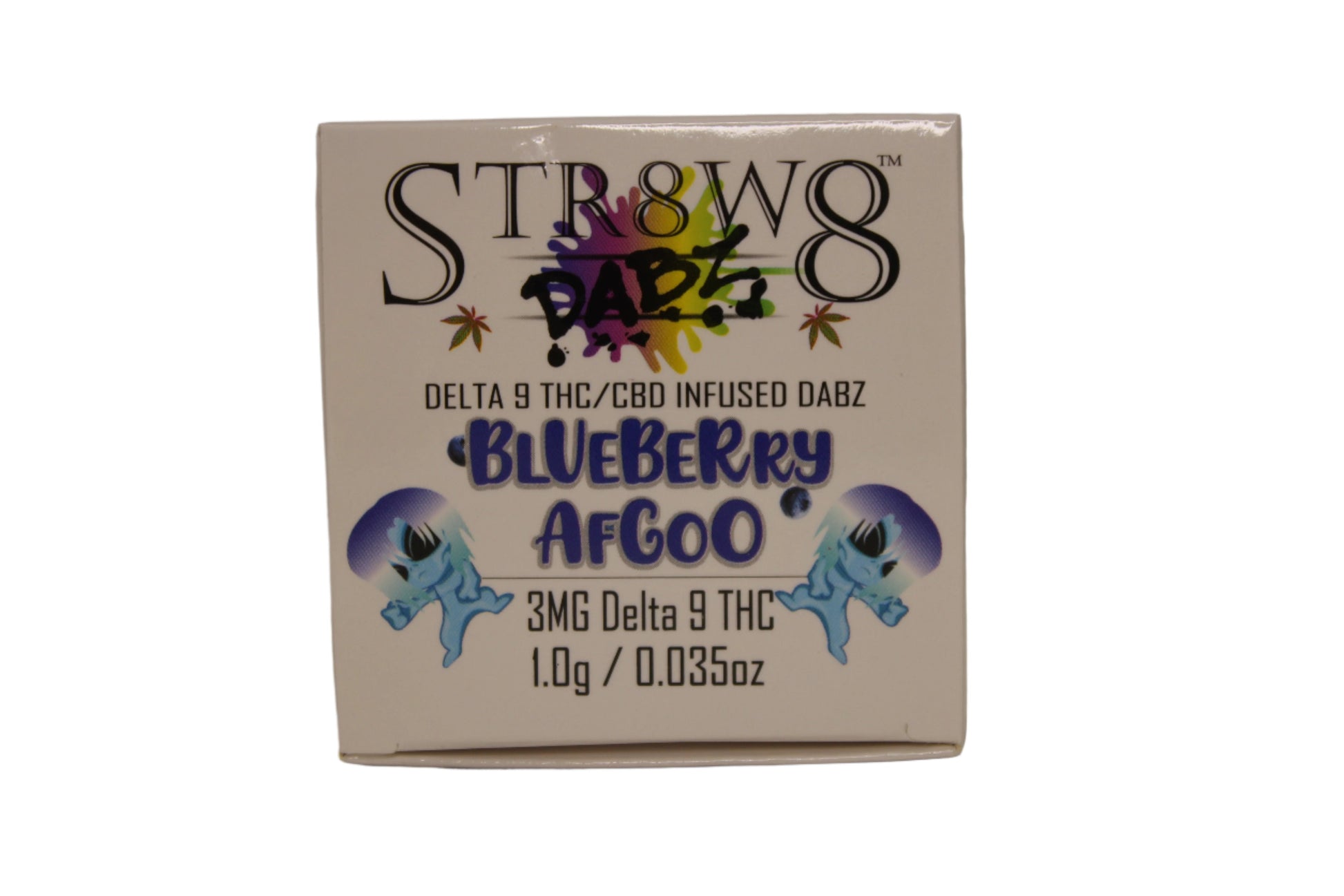 THC Dabz - 3mg THC - Str8w8 The Green Leaf