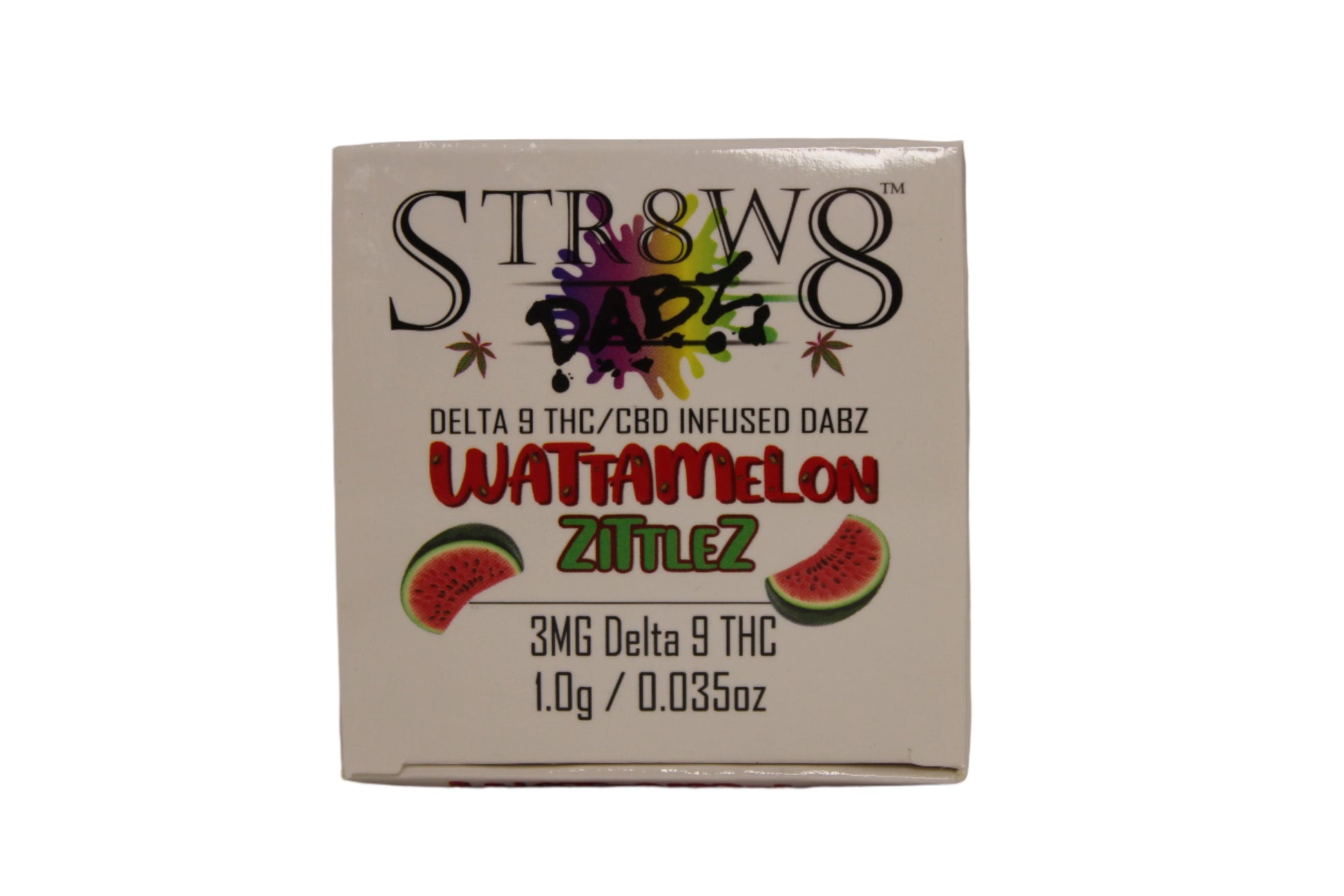 THC Dabz - 3mg THC - Str8w8 The Green Leaf