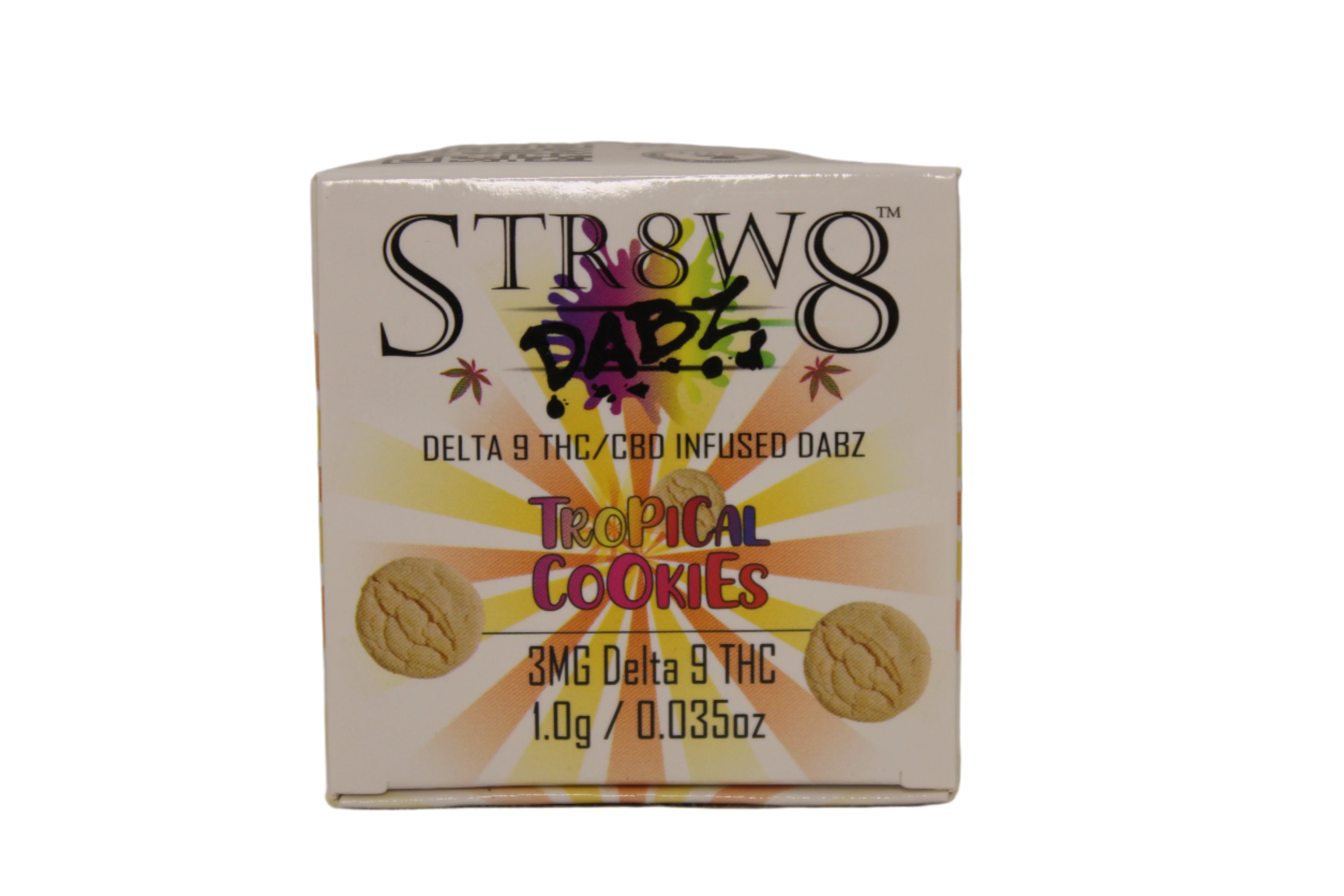 THC Dabz - 3mg THC - Str8w8 – The Green Leaf