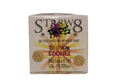 THC Dabz - 3mg THC - Str8w8 The Green Leaf