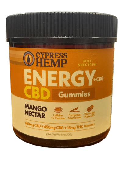 CBD Energy/Sleep Gummies - Cypress Hemp The Green Leaf