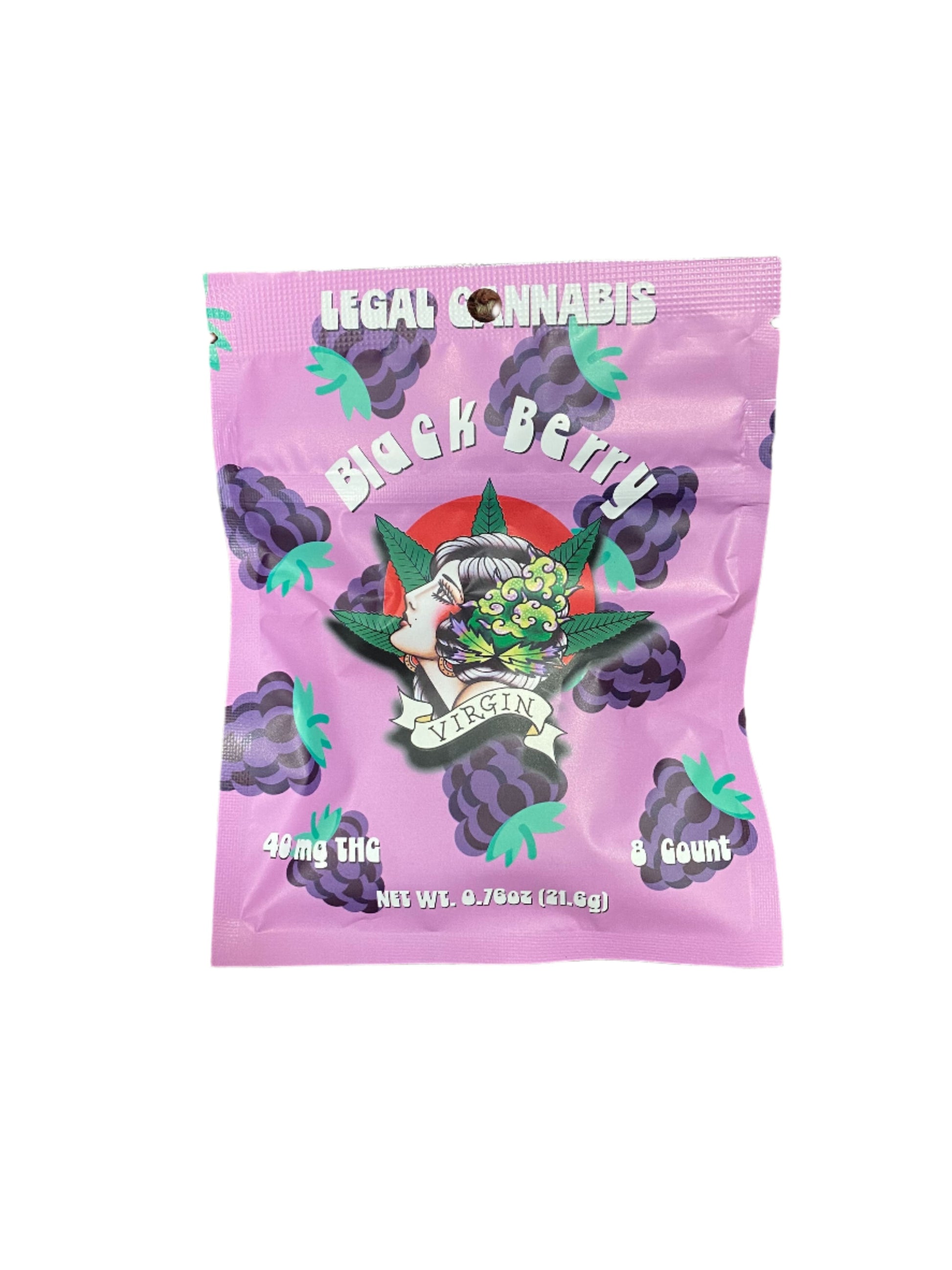 5mg THC Gummies - Virgin Hemp Farms The Green Leaf