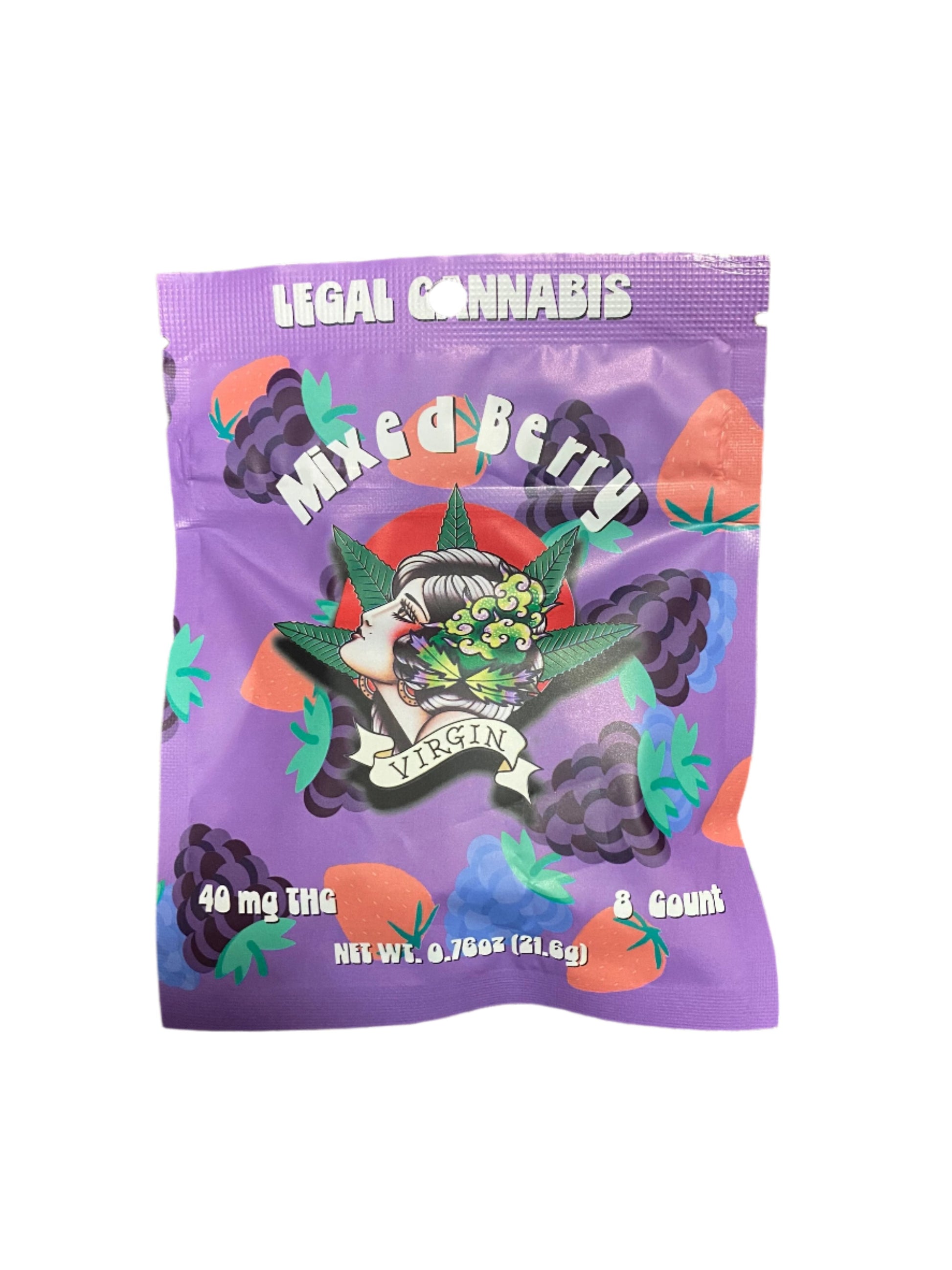 5mg THC Gummies - Virgin Hemp Farms The Green Leaf