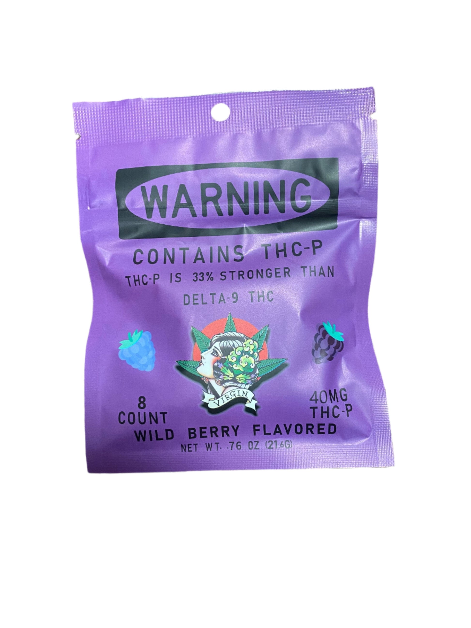 5mg THCP Gummies - Potent - Virgin Hemp Farms The Green Leaf