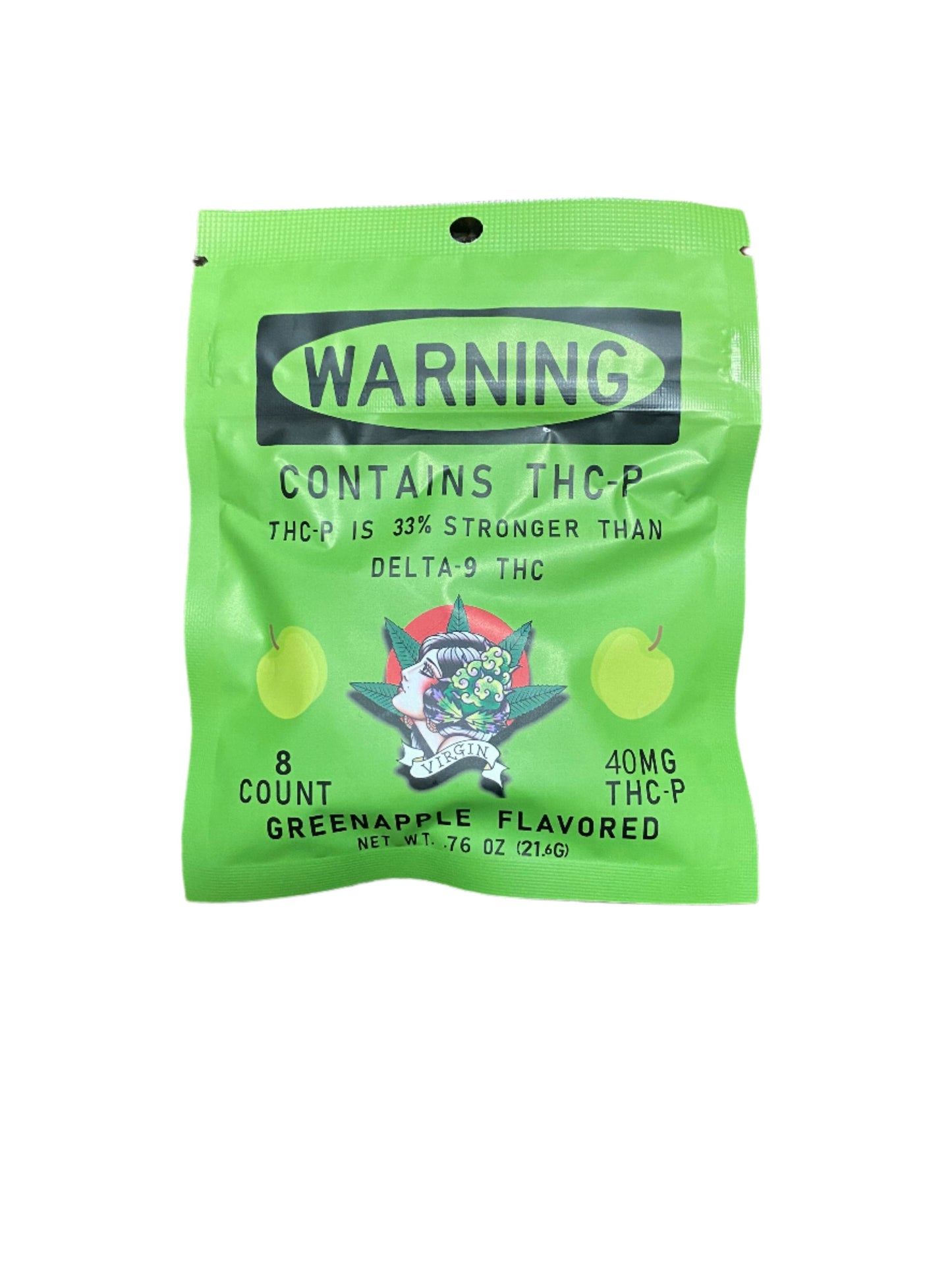 5mg THCP Gummies - Potent - Virgin Hemp Farms The Green Leaf