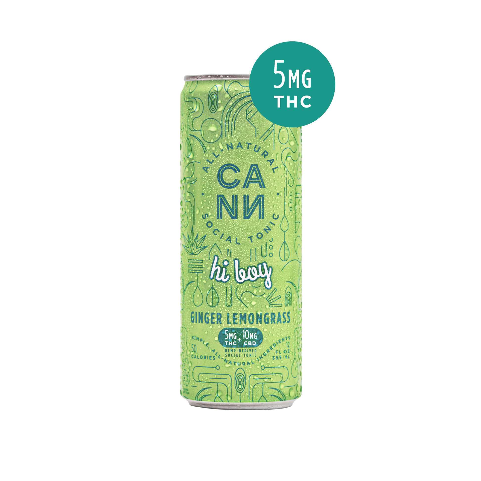 Cann Seltzer - 5mg THC + 10mg CBD - Cann The Green Leaf
