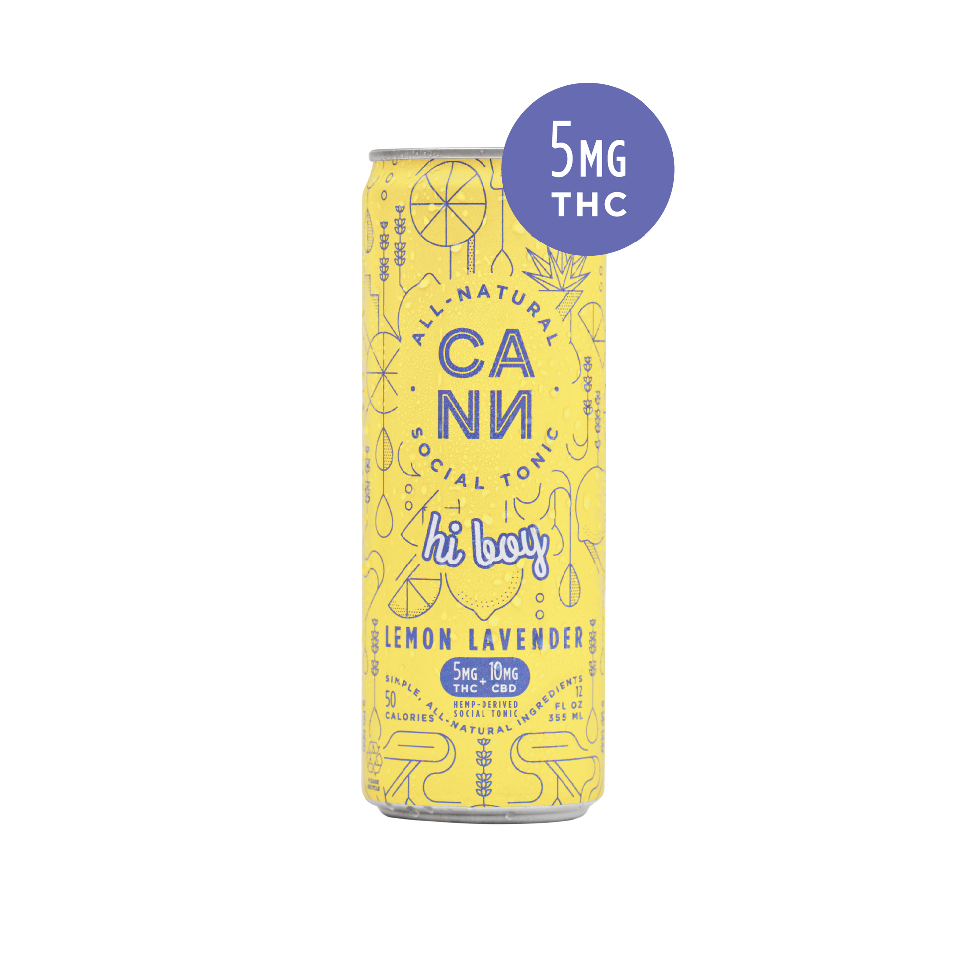 Cann Seltzer - 5mg THC + 10mg CBD - Cann The Green Leaf