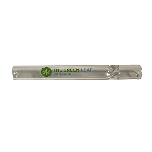 The Green Leaf Cannabis-Smoke-One Hitter-Glass-Pipe