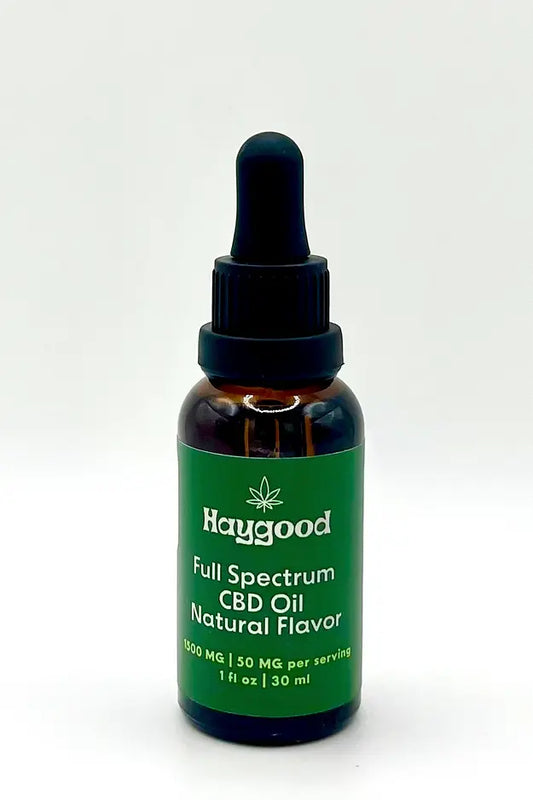 Full Spectrum Tincture - 1000mg or 1500mg CBD - Haygood The Green Leaf