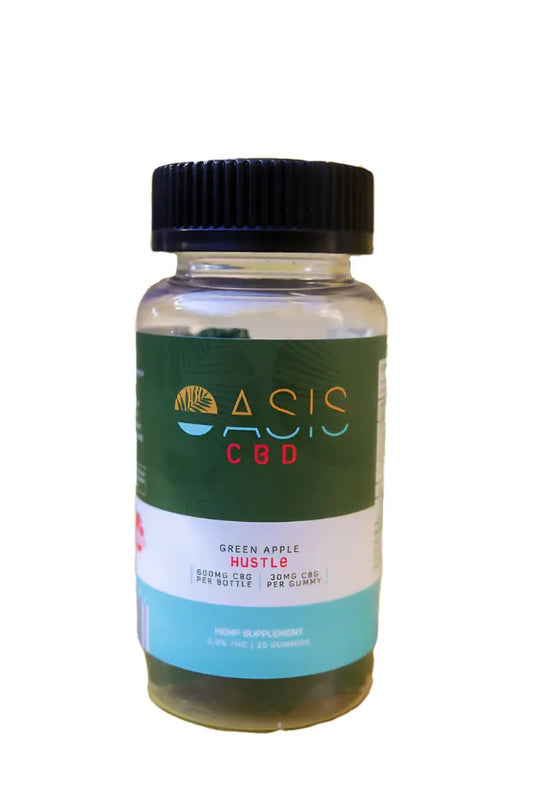 Energy Gummies - 600mg GBG - Oasis The Green Leaf