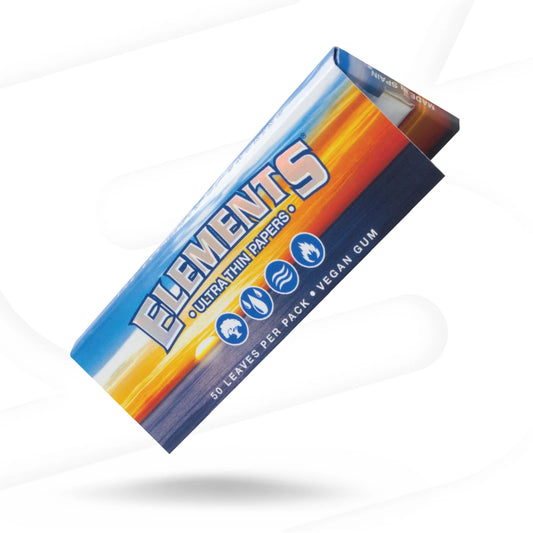 1 1/4 Ultra Thin Rice Rolling Papers - Elements
