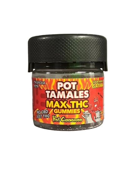 Pot Tamales MAX THC Gummies Sativa – Hot Cinnamon Heat