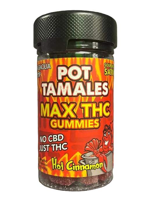 Pot Tamales MAX THC Gummies Sativa – Hot Cinnamon Heat