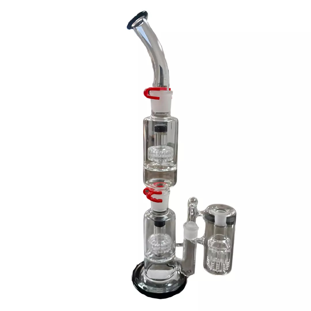 Stackable Bong - Glass - The Green Leaf Cannabis The Green Leaf